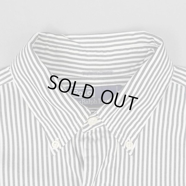画像3: 90's Polo Ralph Lauren ストライプ柄 ボタンダウンシャツ "YARMOUTH" (3)