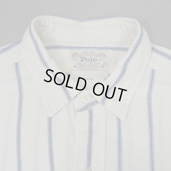 画像3: 90's Polo Ralph Lauren コットンワークシャツ “MADE IN USA” (3)