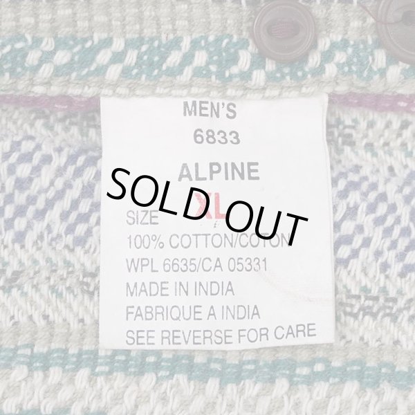 画像3: 90's WOOLRICH マルチストライプ柄 コットンシャツ (3)