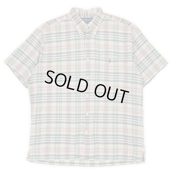画像1: 90's Polo Ralph Lauren S/S ボタンダウンシャツ "GREGGOR" (1)