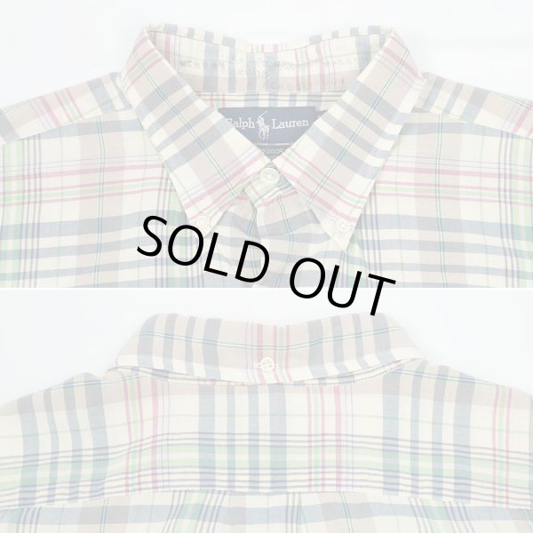 画像3: 90's Polo Ralph Lauren S/S ボタンダウンシャツ "GREGGOR" (3)