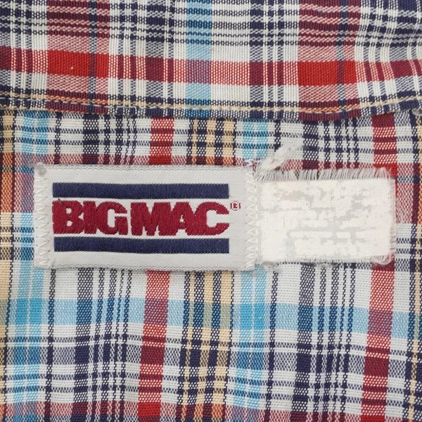 画像2: 80's BIG MAC S/S ワークシャツ (2)