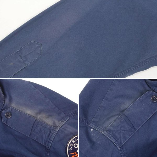 画像4: 00's Polo Ralph Lauren マチ付き ワークシャツ (4)