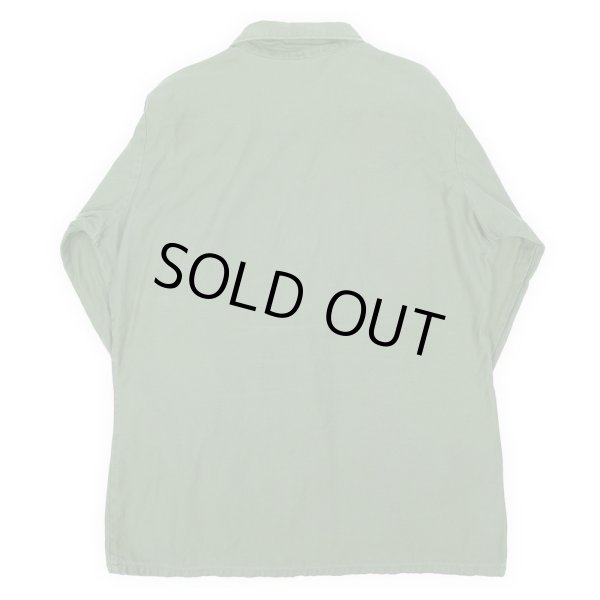 画像2: 70's US.ARMY コットンサテン ユーティリティーシャツ (2)