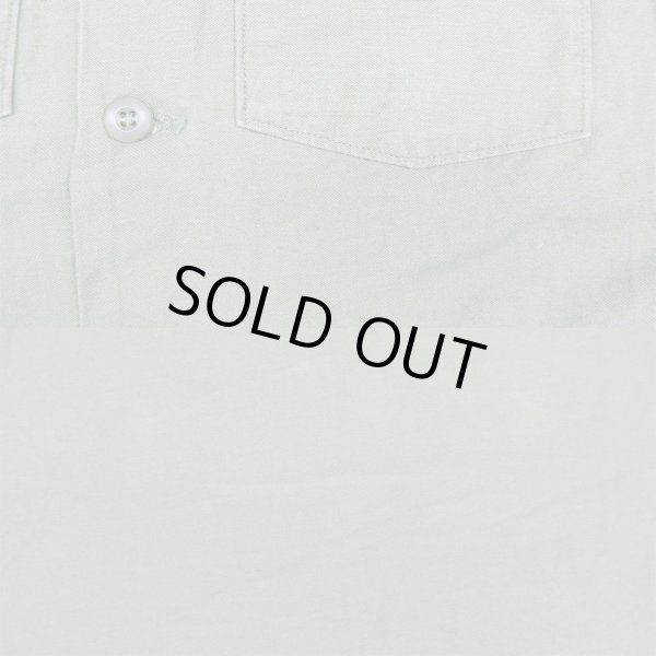 画像5: 70's US.ARMY コットンサテン ユーティリティーシャツ (5)