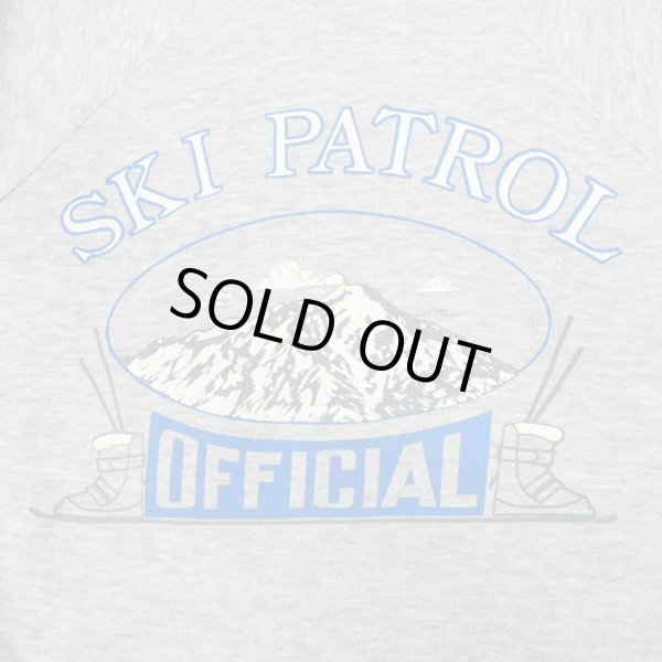 画像2: 80's SKI PATROL ラグランスリーブ スウェット (2)