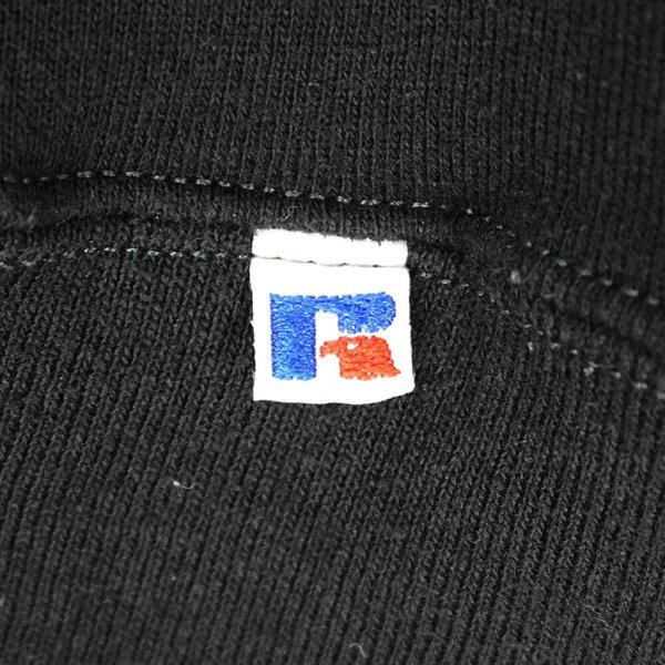 画像3: 80's RUSSELL カレッジプリントスウェット “MADE IN USA / BLACK” (3)
