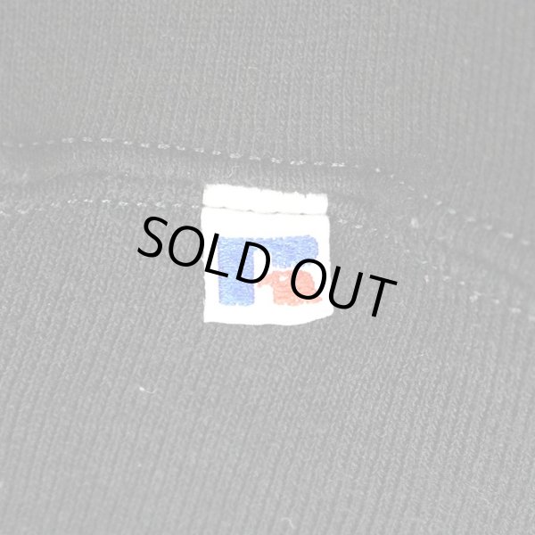 画像3: 80's RUSSELL カレッジプリントスウェット “MADE IN USA / BLACK” (3)