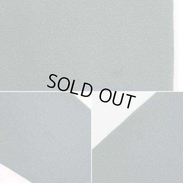 画像5: 90's RUSSELL 前V ブランクスウェット "MADE IN USA / BLUE GREEN" (5)