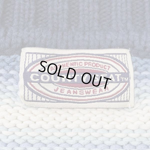 画像2: 90's COUNTY SEAT グラデーションボーダー柄 コットンニット (2)