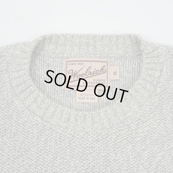 画像3: 90's Woolrich コットンニット "MADE IN USA" (3)