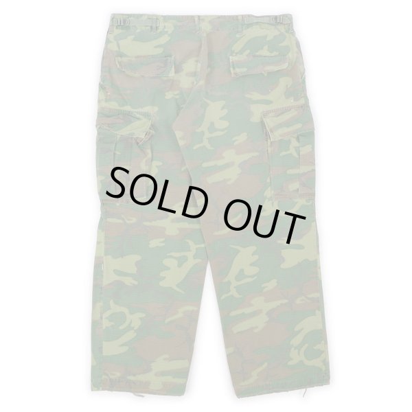 画像2: 60's US.ARMY ERDL ジャングルファティーグパンツ "LARGE-SHORT" (2)