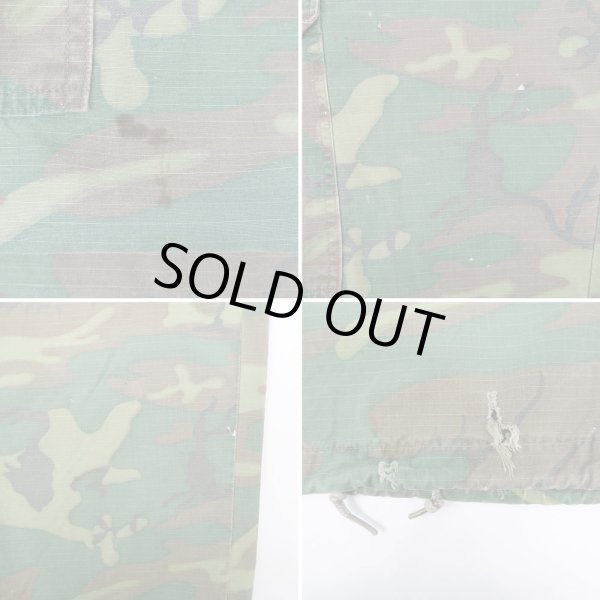 画像5: 60's US.ARMY ERDL ジャングルファティーグパンツ "LARGE-SHORT" (5)