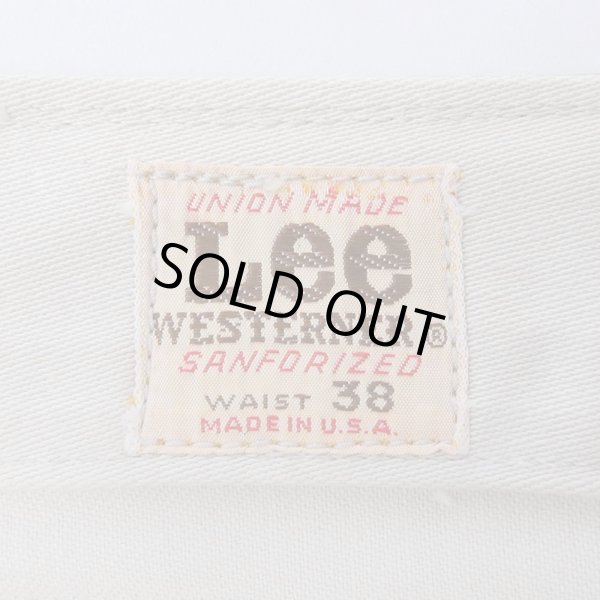 画像3: 60's Lee WESTERNER 100-Z "MADE IN USA" (3)