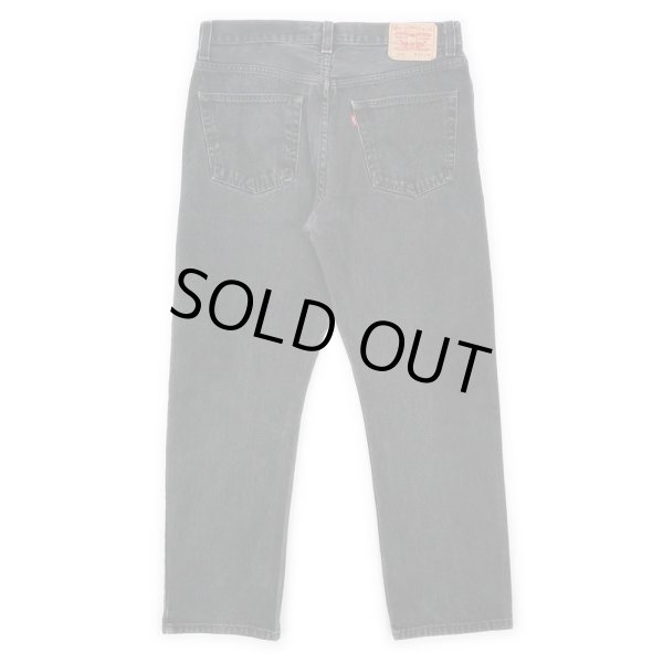 画像2: 00's Levi's 505 ブラックデニムパンツ "W34 L30" (2)