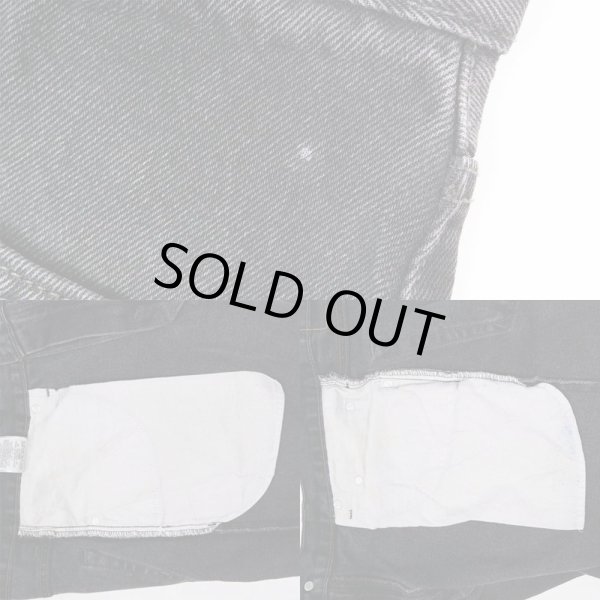 画像4: 00's Levi's 505 ブラックデニムパンツ "W34 L30" (4)