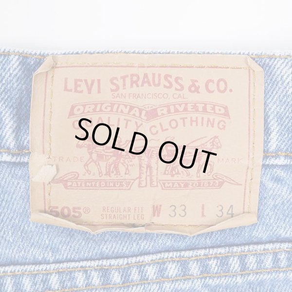 画像3: 90's Levi's 505 デニムパンツ "MADE IN USA" (3)