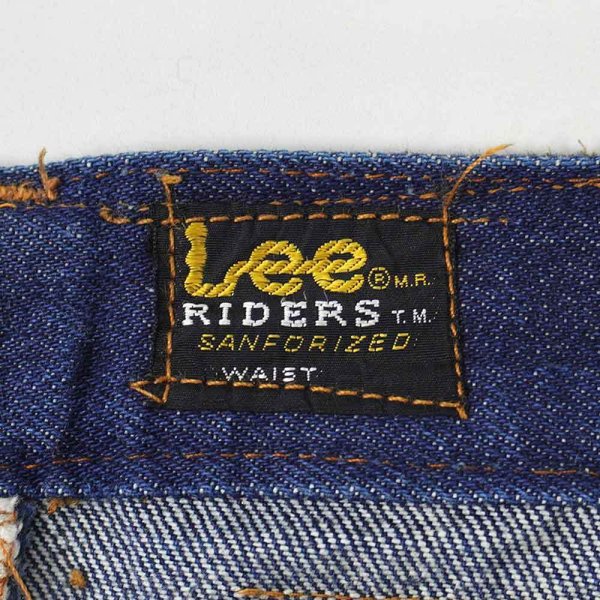 画像3: 70's Lee 200 デニムパンツ “MADE IN USA / サイド黒タグ” (3)