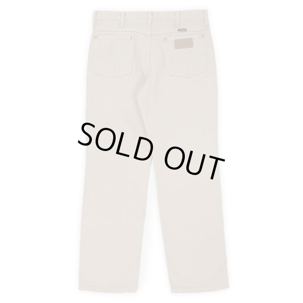 画像2: 90's Wrangler 936TAN 先染め カラーデニムパンツ "MADE IN USA / W33 L30" (2)