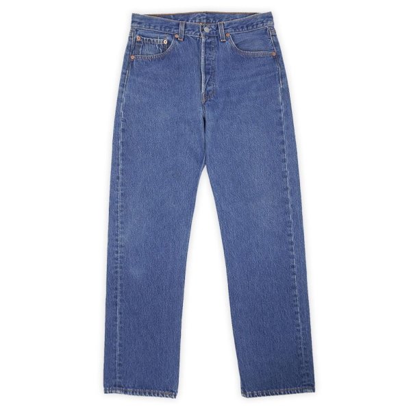 画像1: 90's Levi's 501 デニムパンツ "MADE IN USA / 実寸W31 L31" (1)