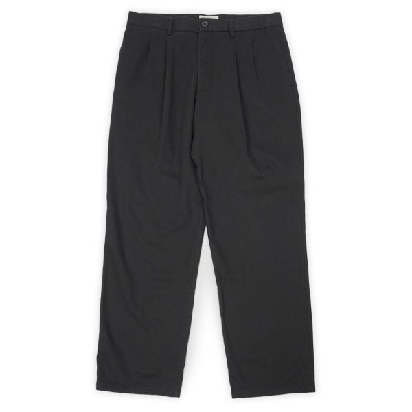 画像1: 00's DOCKERS 2タック チノトラウザー "BLACK / W32 L32" (1)