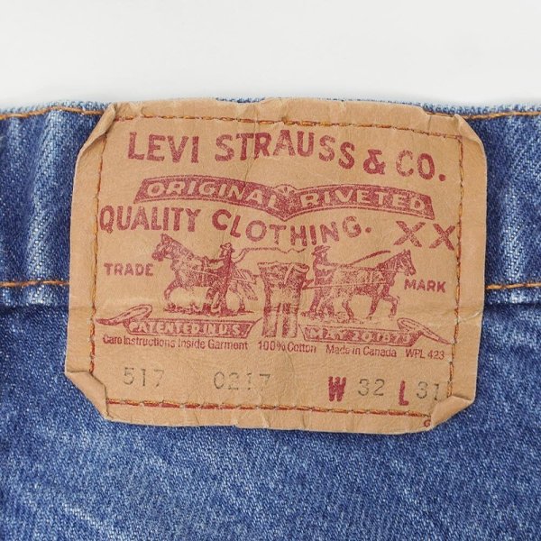 画像3: 90's Levi's 517 デニムパンツ "MADE IN CANADA" (3)