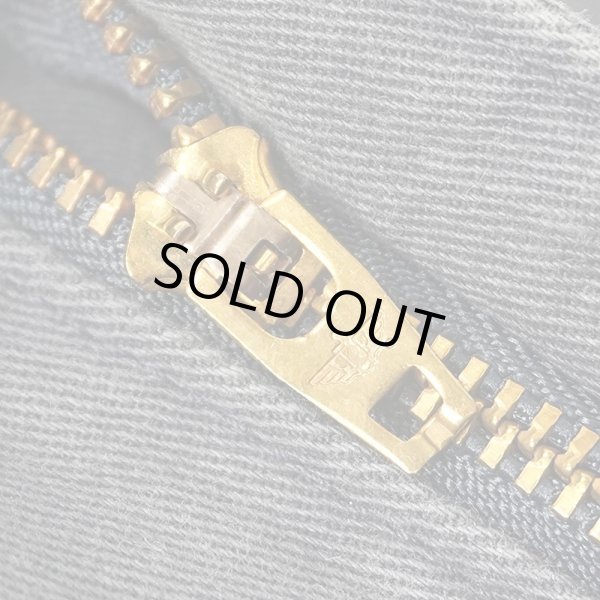 画像4: 90's DOCKERS 2タック チノトラウザー "FADE NAVY / W32 L28" (4)