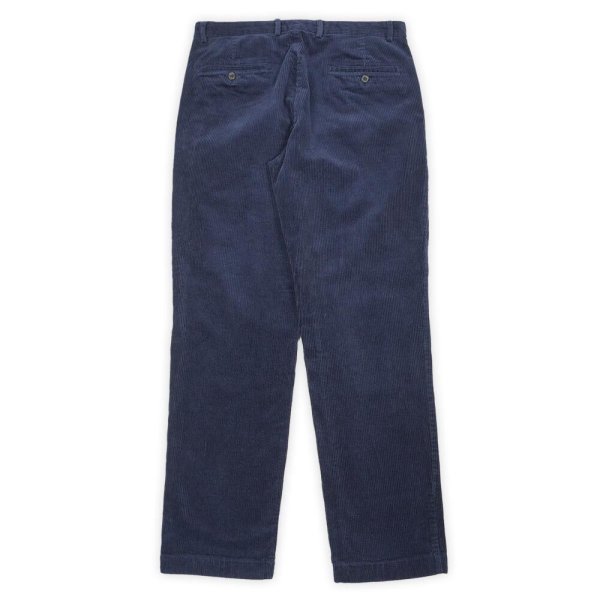 画像2: 00's Brooks Brothers ノータック 太畝コーデュロイトラウザー "CLARK / W33 L32" (2)