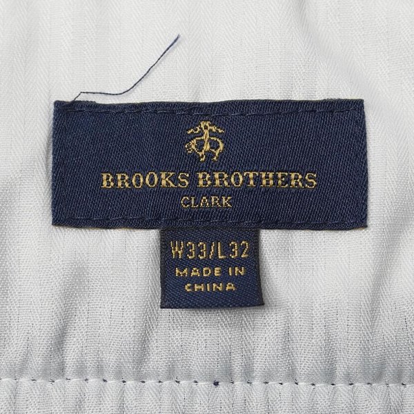 画像3: 00's Brooks Brothers ノータック 太畝コーデュロイトラウザー "CLARK / W33 L32" (3)