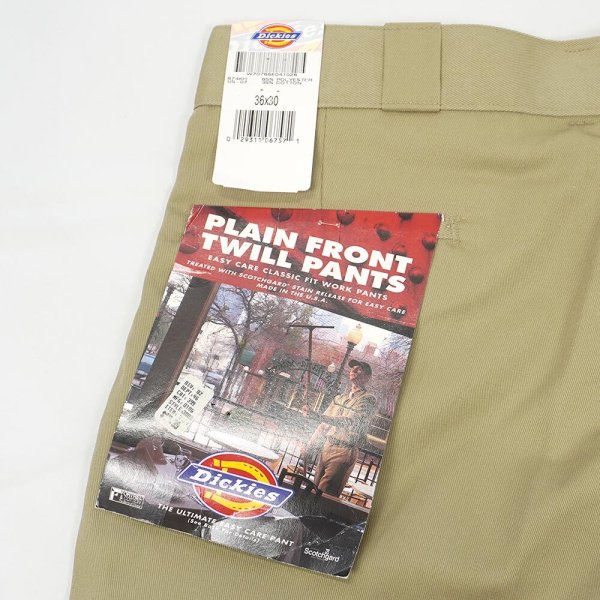 画像3: 90's Dickies 874 ワークパンツ "DEADSTOCK / MADE IN USA / W36 L30" (3)