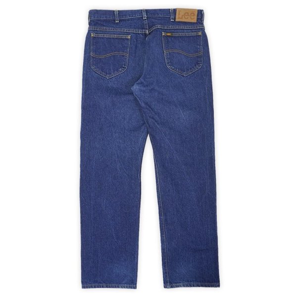 画像2: 90's Lee 200-0141 デニムパンツ "Dark Indigo / MADE IN USA" (2)