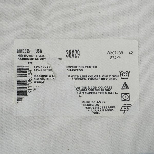 画像4: 90's Dickies 874 ワークパンツ "MADE IN USA / W38 L29" (4)