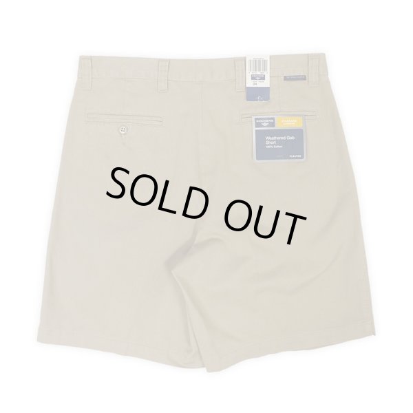 画像2: 00's DOCKERS 2タック チノショーツ "DEADSTOCK / Beige / W34" (2)