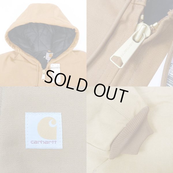 画像4: 新品 Carhartt アクティブジャケット "BROWN / MADE IN USA" (4)