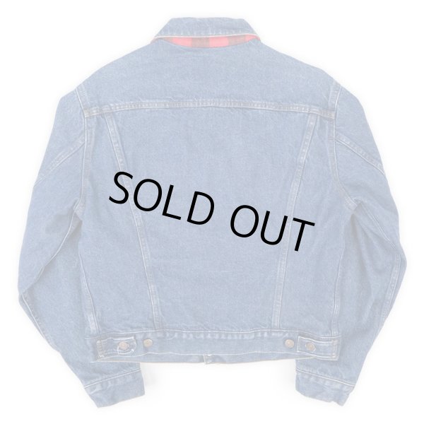画像2: 80's Levi's 70411-0816 フランネルライナー デニムジャケット "MADE IN USA" (2)