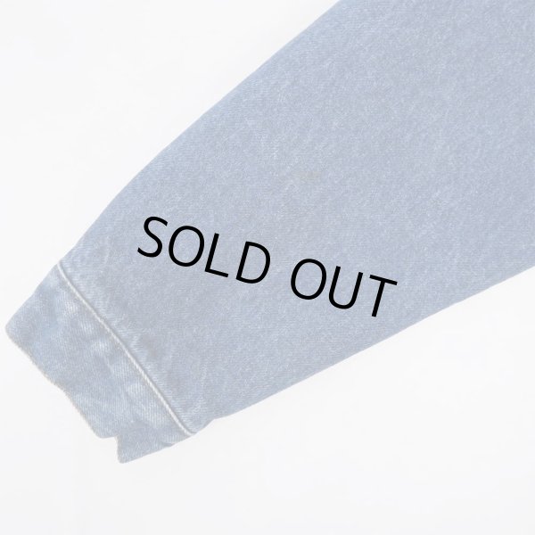 画像5: 80's Levi's 70411-0816 フランネルライナー デニムジャケット "MADE IN USA" (5)