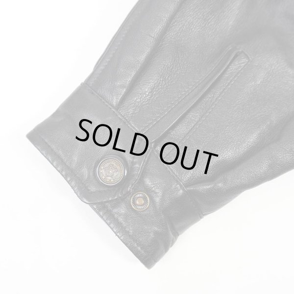 画像5: 90's BOSTON TRADERS パデッドレザージャケット (5)