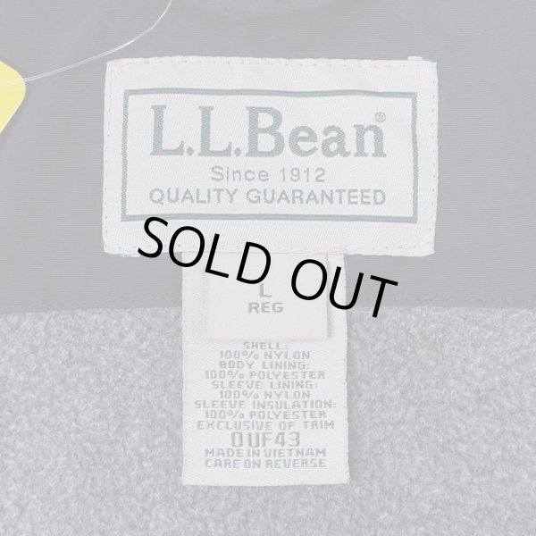 画像2: 00's L.L.Bean ウォームアップジャケット "BLACK" (2)