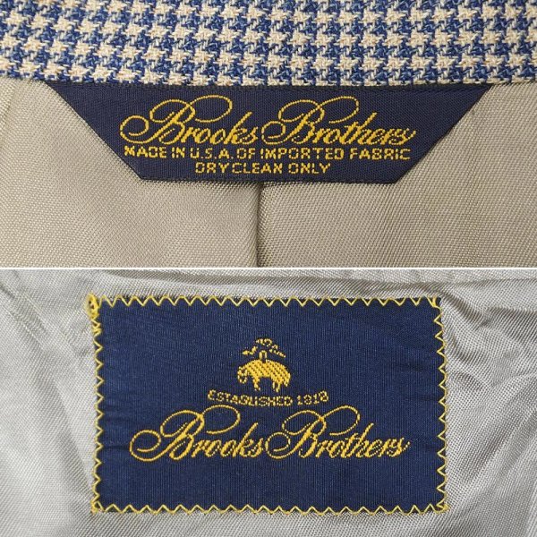 画像3: 90's Brooks Brothers テーラードジャケット "MADE IN USA / 40相当" (3)