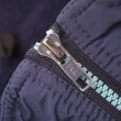 画像4: 80-90's Eddie Bauer フリースライナーナイロンジャケット "MADE IN USA / NAVY×NAVY" (4)