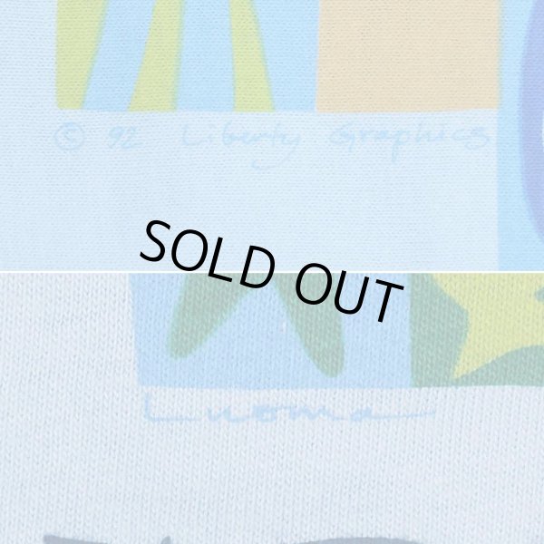 画像3: 90's LIBERTY GRAPHICS プリントTシャツ "DEADSTOCK / MADE IN USA / BLUE" (3)