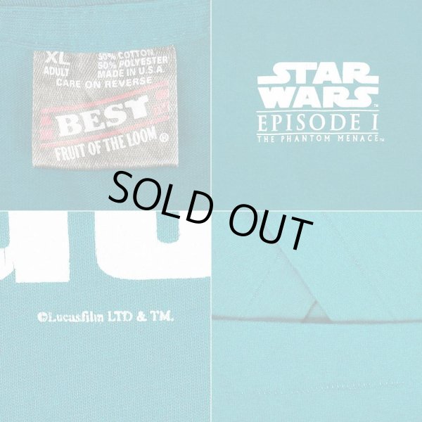 画像3: 90's STAR WARS EPISODE1 プロモTシャツ "MADE IN USA" (3)