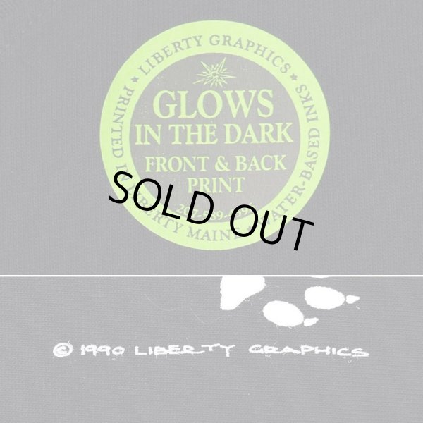 画像3: 00's LIBERTY GRAPHICS プリントTシャツ "FOOT PRINTS / DEADSTOCK / MADE IN USA" (3)