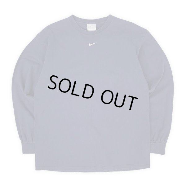 画像1: Early 00's NIKE センタースウォッシュ L/S Tシャツ (1)