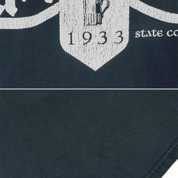 画像3: Early 00's THE Rathskeller ロゴプリントTシャツ "Fade Black" (3)