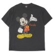画像1: 90's Disney キャラクタープリントTシャツ "Mickey Mouse / MADE IN USA / 発砲プリント" (1)
