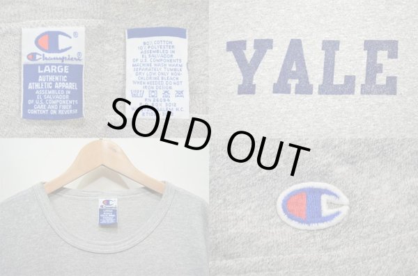 画像3: 90's Champion プリントTシャツ “YALE” (3)
