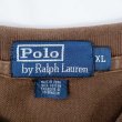 画像2: 00's Polo Ralph Lauren ポロシャツ “BROWN” (2)