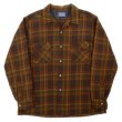 画像1: 70's Pendleton ウールシャツ "BROWN BASE / MADE IN USA" (1)