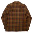 画像2: 70's Pendleton ウールシャツ "BROWN BASE / MADE IN USA" (2)